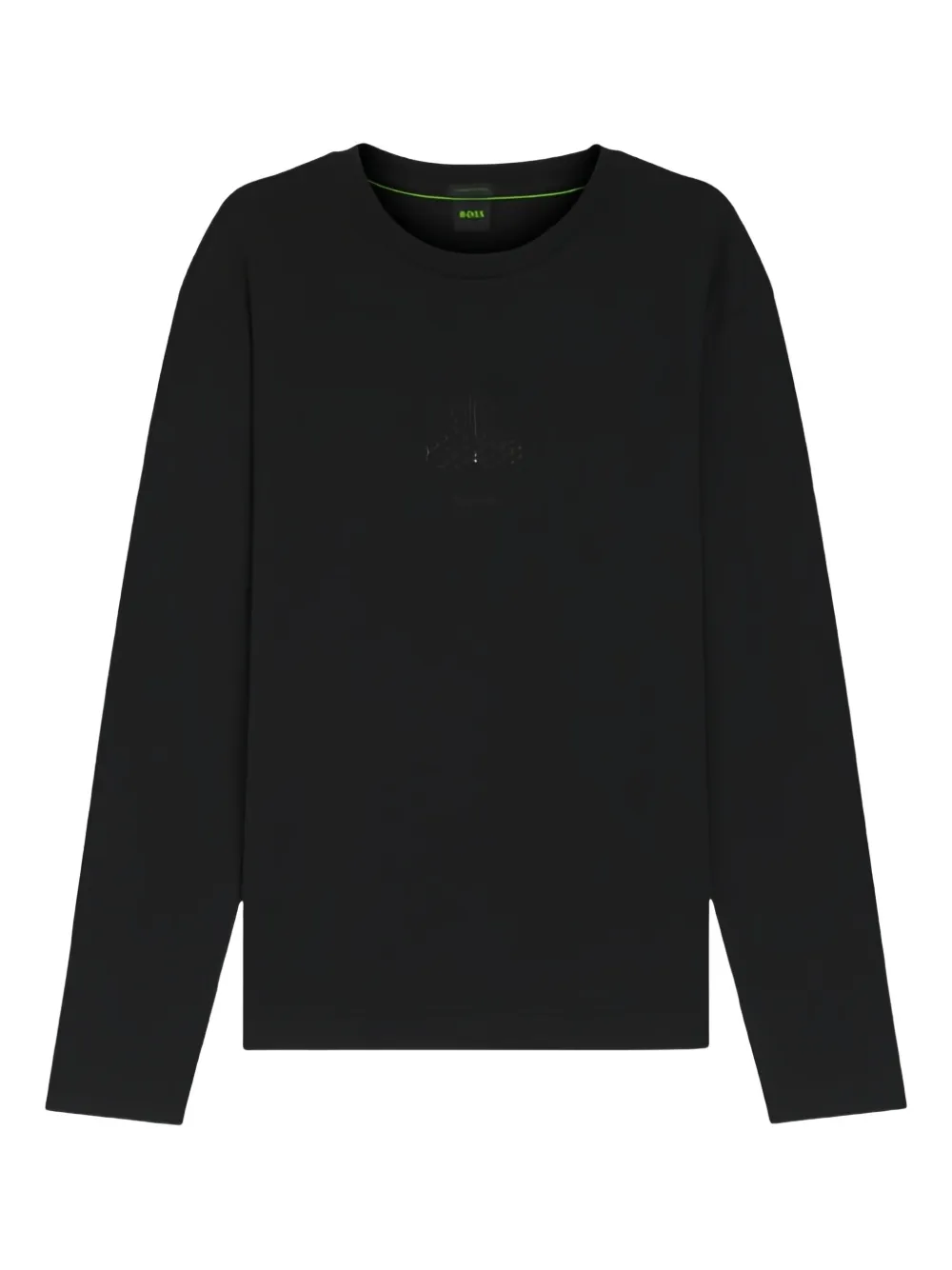 HUGO Togn Mirror long-sleeved T-shirt | Black | Image 1