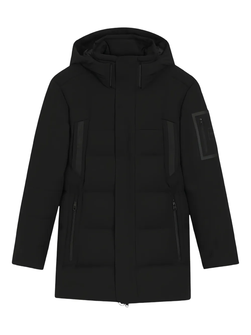 HUGO block parka | Black | Image 1