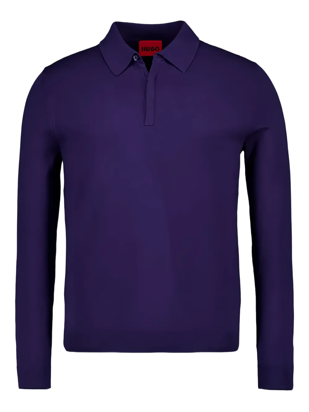 HUGO long-sleeve polo shirt - Viola