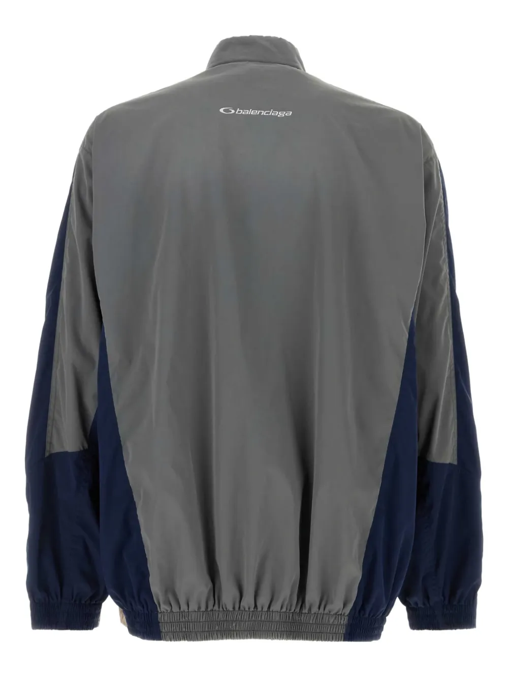 Balenciaga Overhemd met colourblocking - Beige