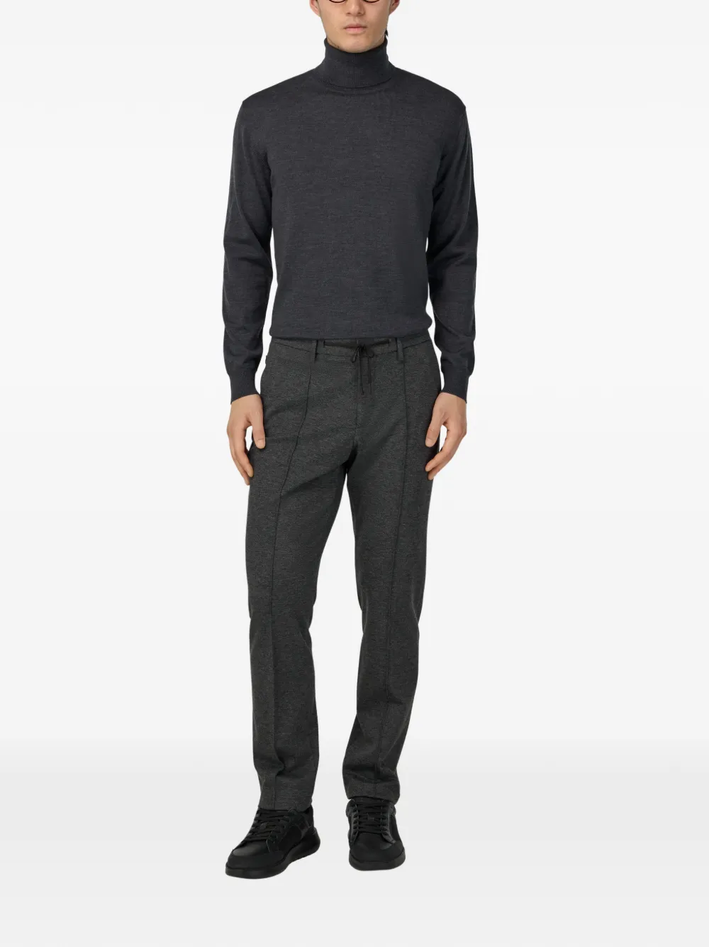 Boggi Milano Roberto drawstring jersey trousers | Chinos | Image 2