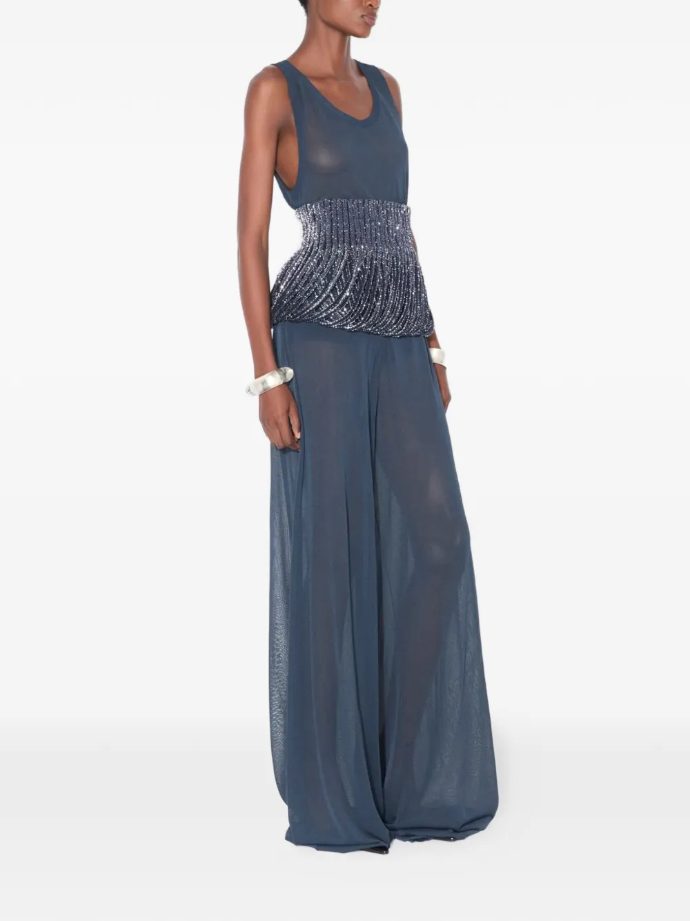 Embellished Woven Belt