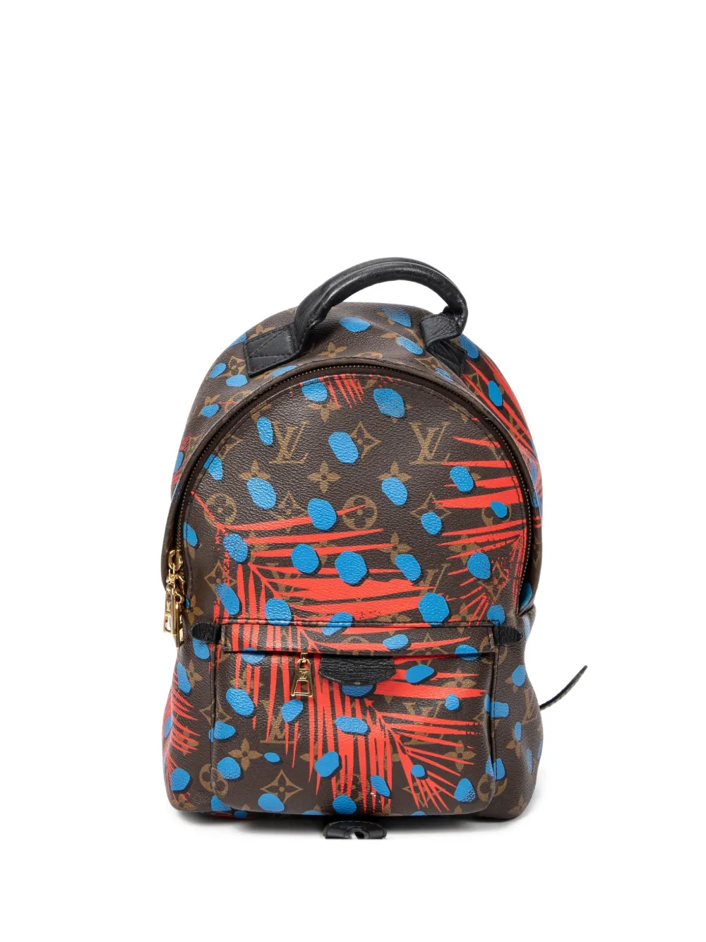 Louis Vuitton Pre-Owned 2016 Monogram Jungle Dots Palm Springs backpack | Brown | Image 1