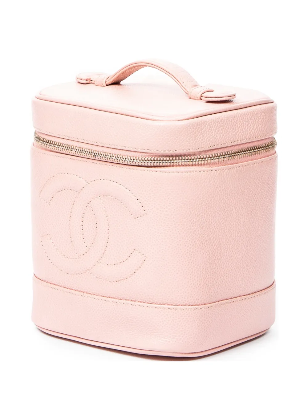 2003-2004 Cc Timeless Tall Top-Handle Vanity Bag