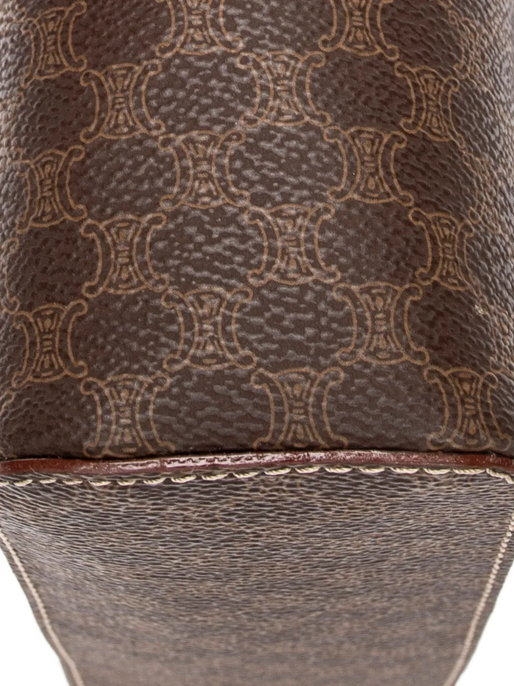 Logo Patch Top Handle Bag