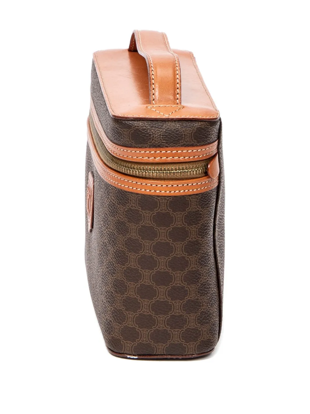 Logo Patch Top Handle Bag