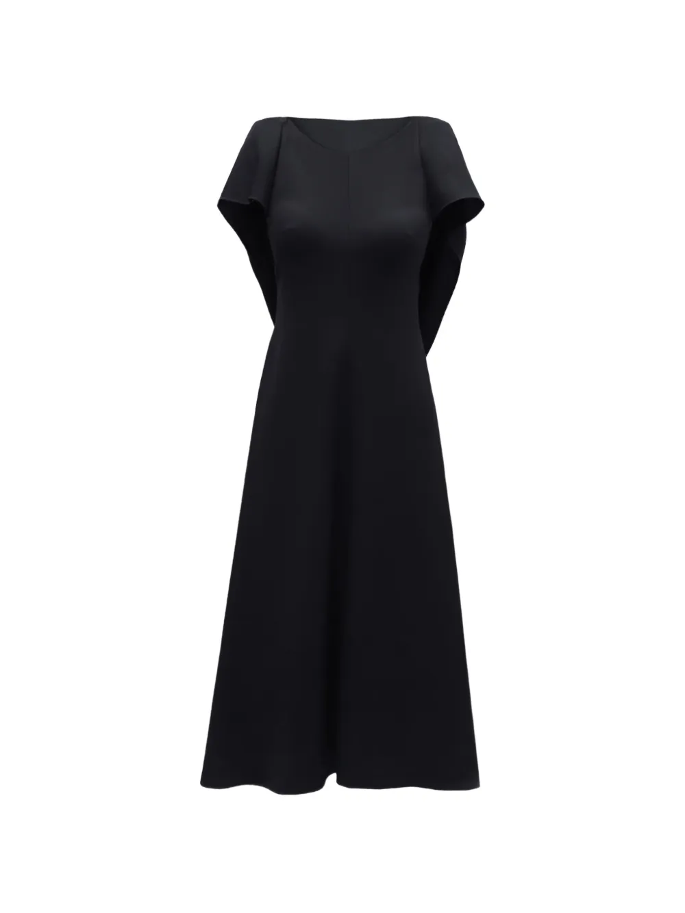 Gemy Maalouf Abito lungo con dettaglio cut-out - Nero