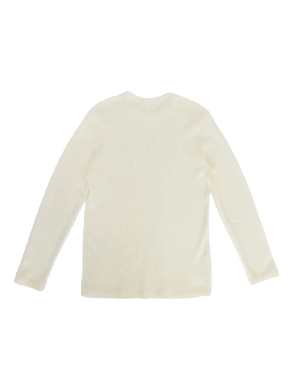 Chrome Hearts Trui met geborduurde wafel - Beige