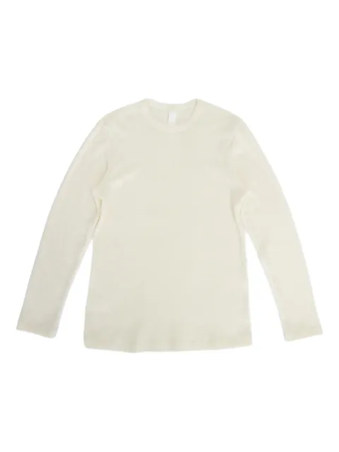 Chrome Hearts suéter con bordado de gofrado