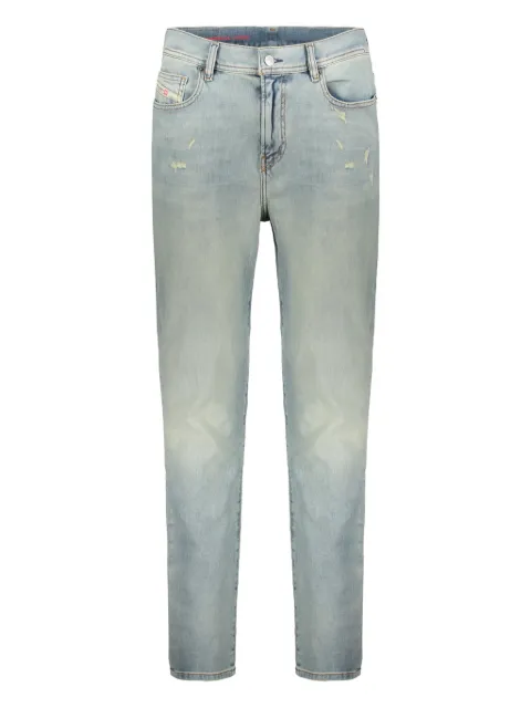Diesel faded five-pocket jeans