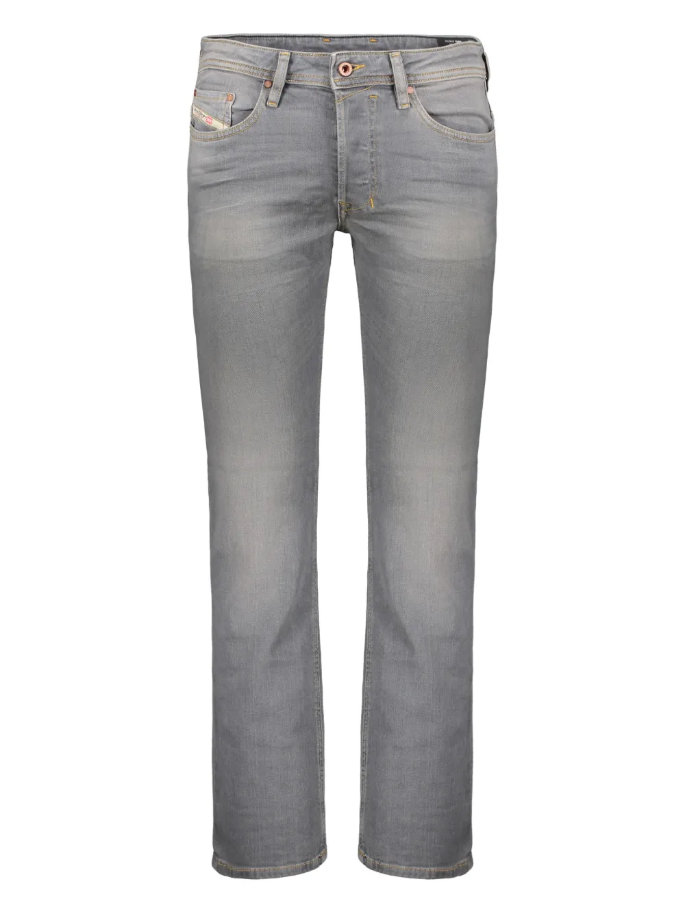 Diesel five-pocket straight-leg jeans - Grigio