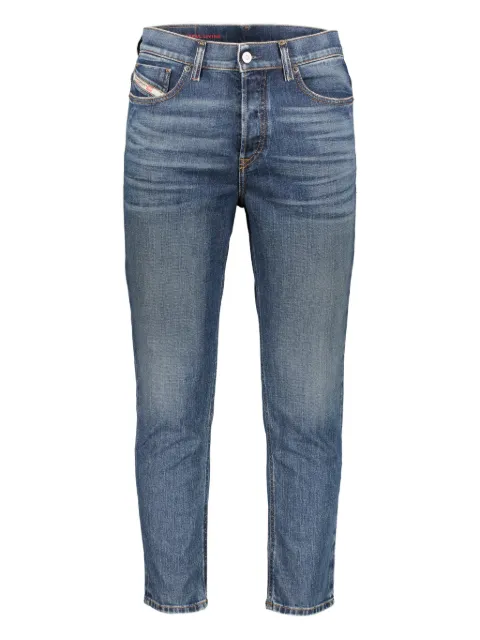 Diesel whiskered-effect jeans