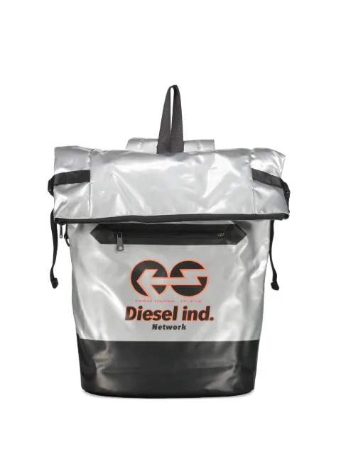 Diesel logo backpack