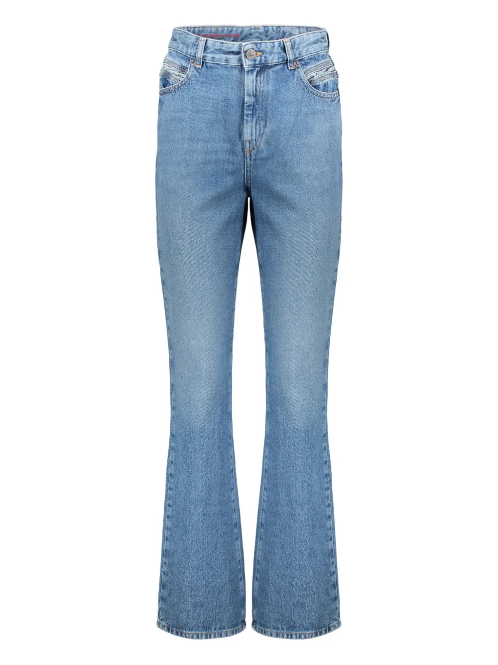 Diesel Flared Jeans In Blue