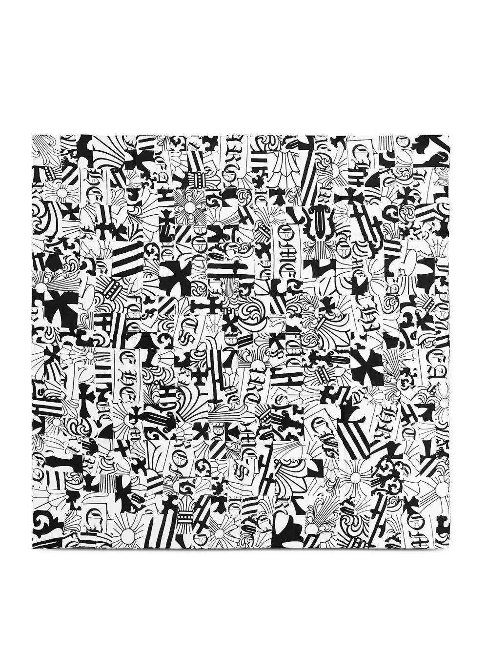 Chrome Hearts multi-element scarf | White | Image 1