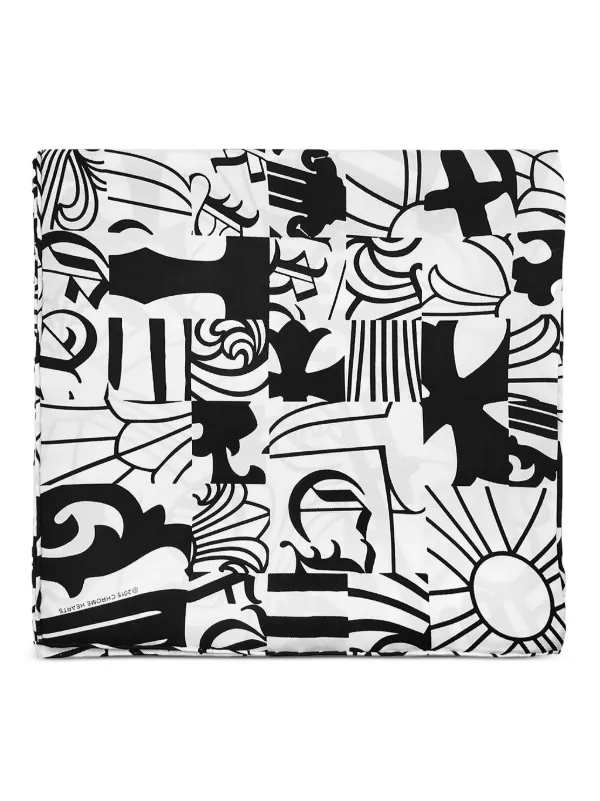 Chrome Hearts multi-element Scarf | White | FARFETCH RO