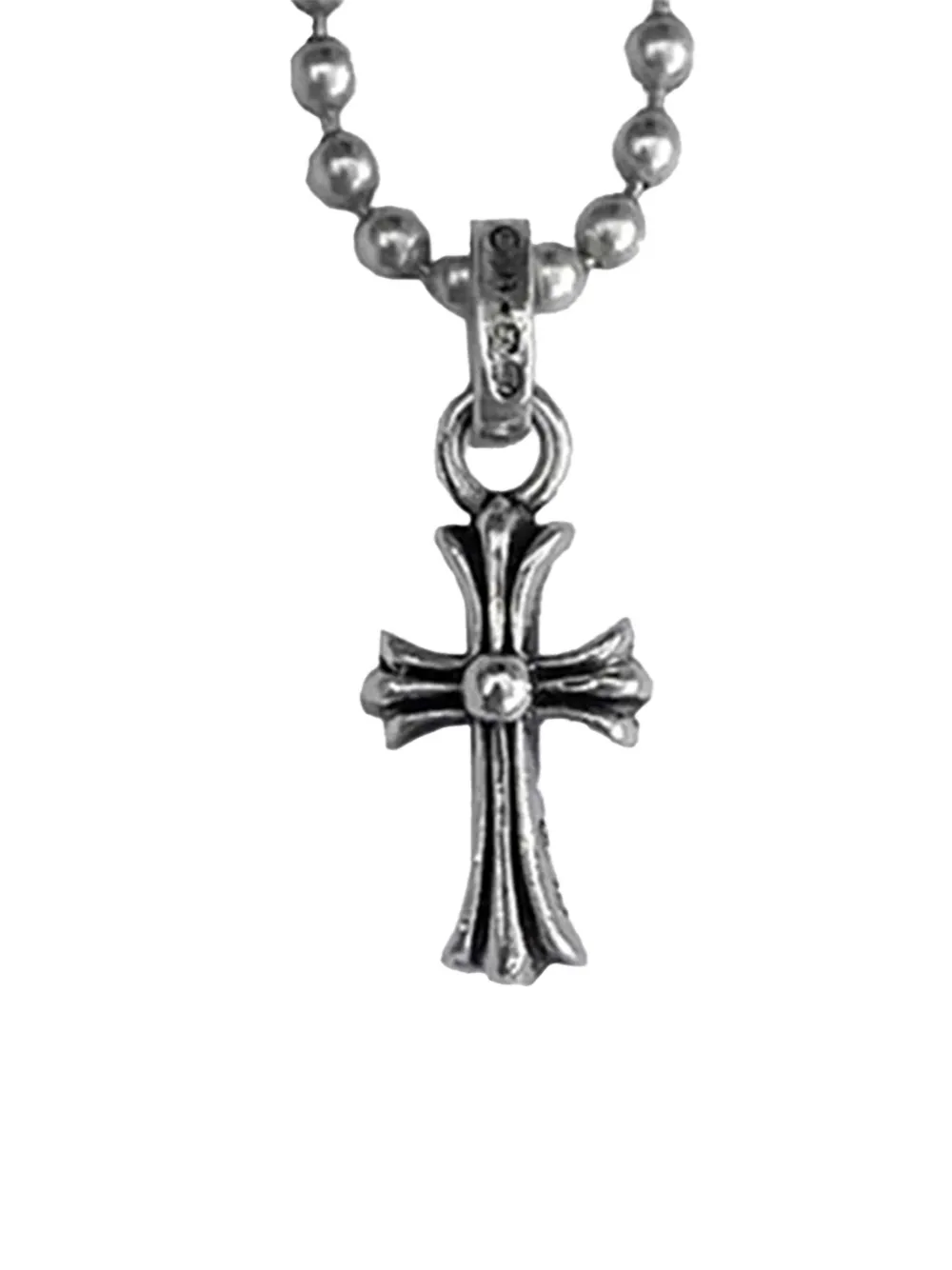 Chrome Hearts cross ball-chain pendant | Image 2