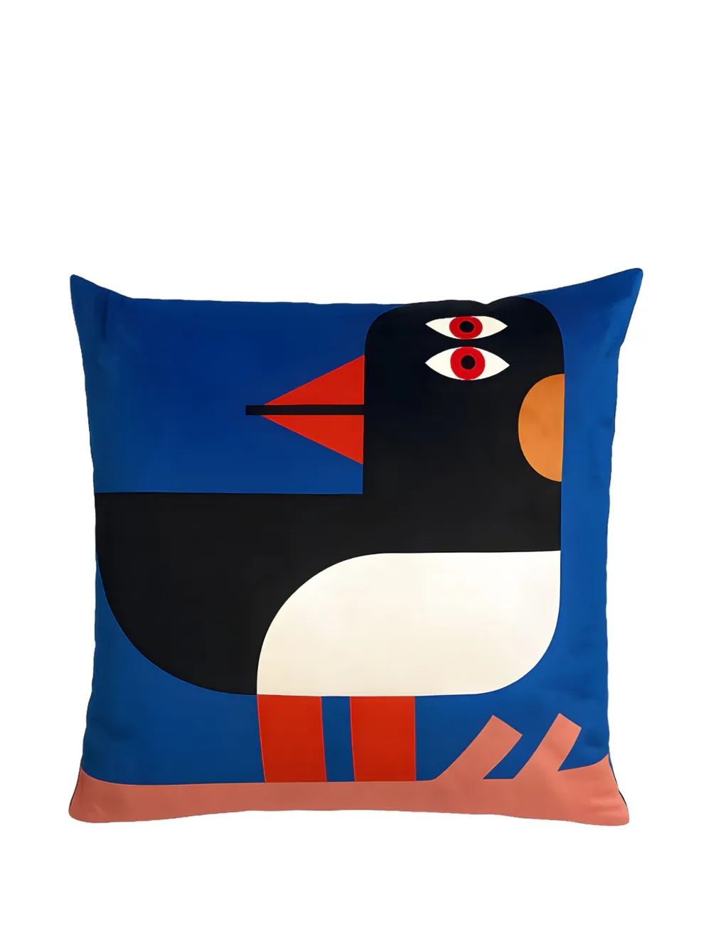Qeeboo Oggian Cookie graphic-print cushion | azul | Image 1