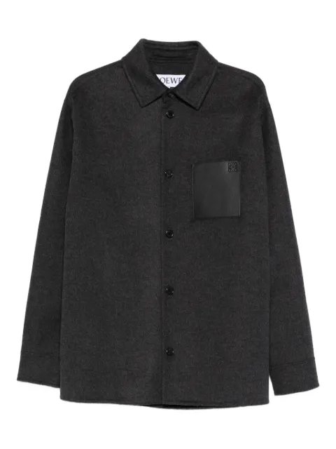 LOEWE pocket-detail overshirt 