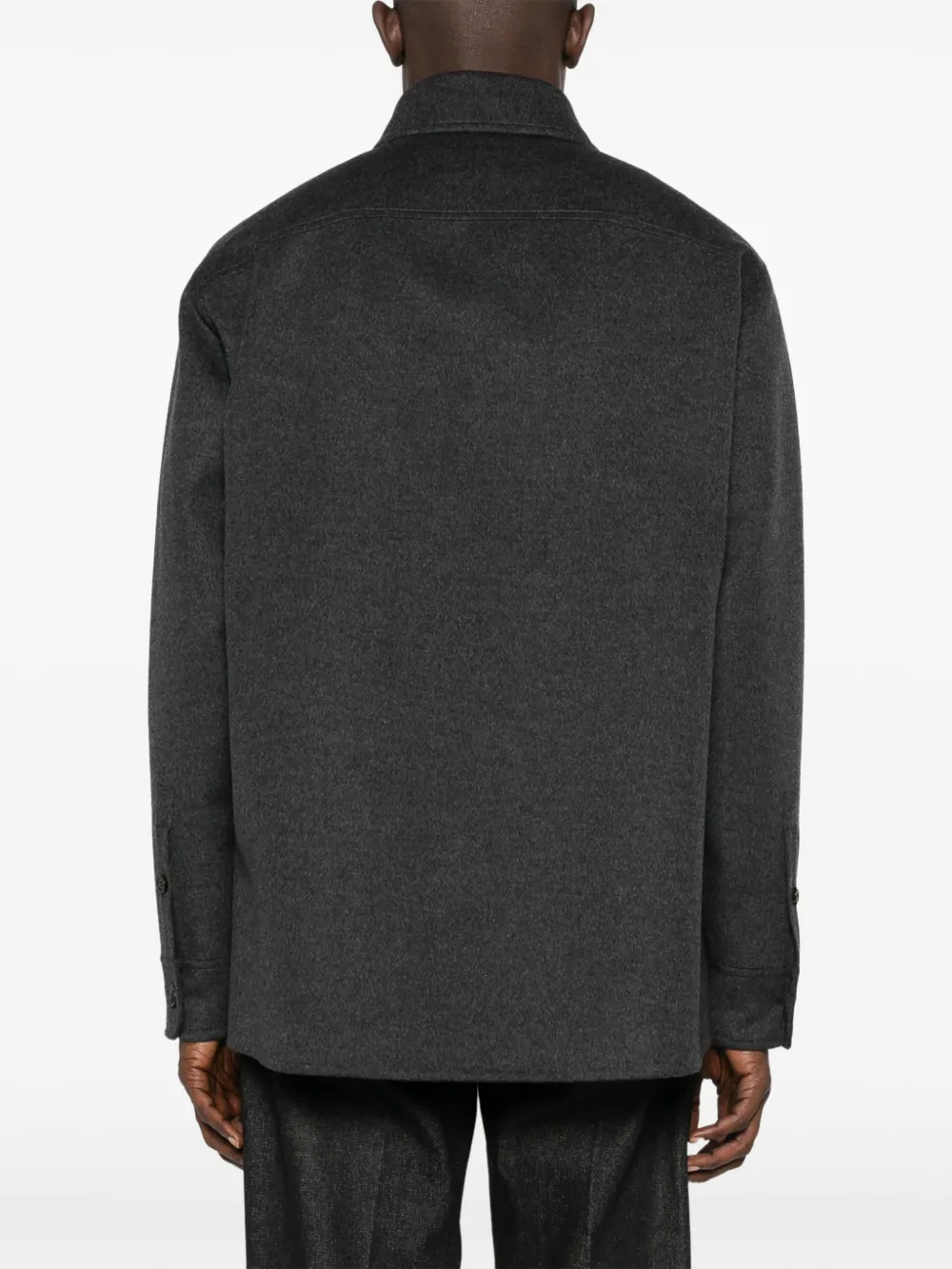 LOEWE Shirtjack met zakdetail Grijs