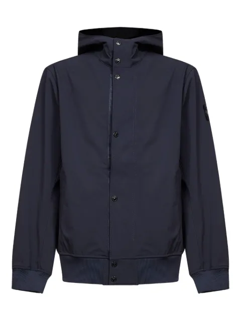 Stone Island hooded zip-up jacket