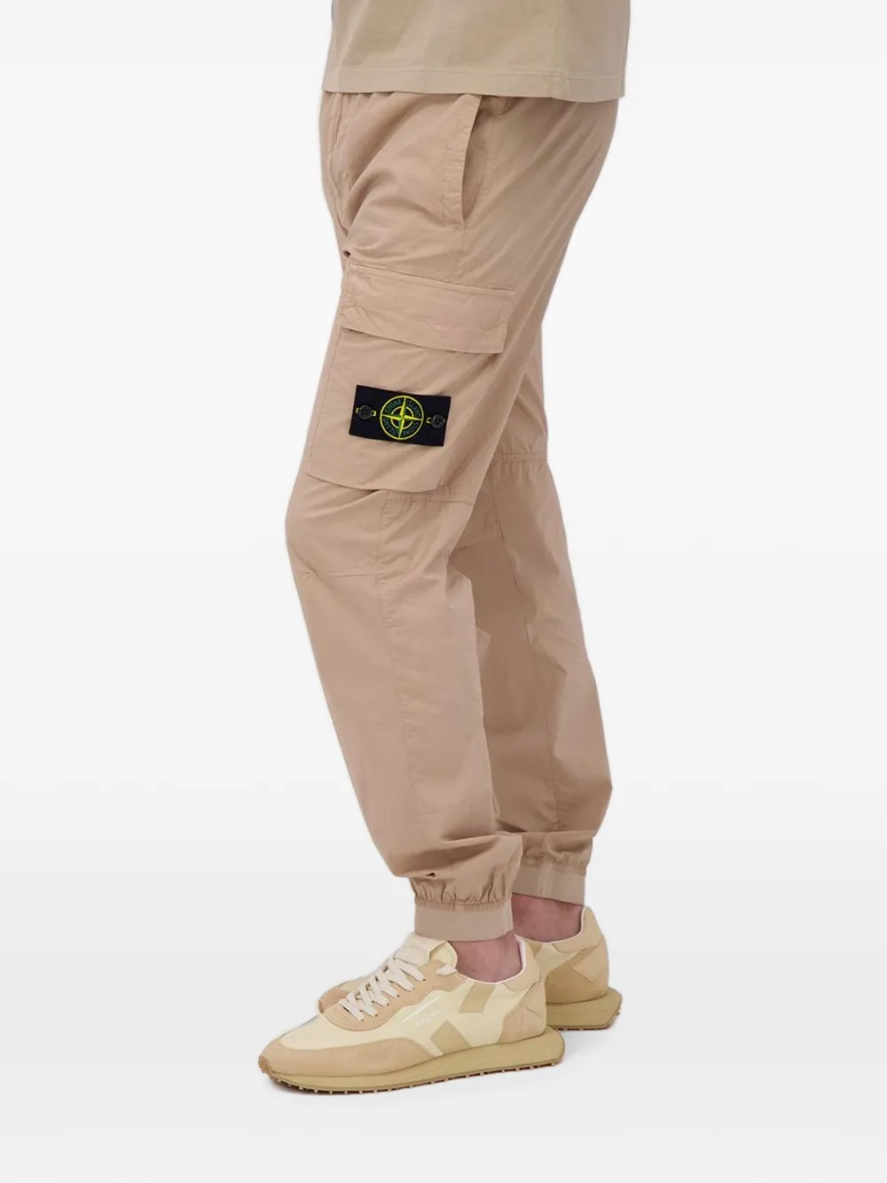 Stone Island Cargo broek Beige