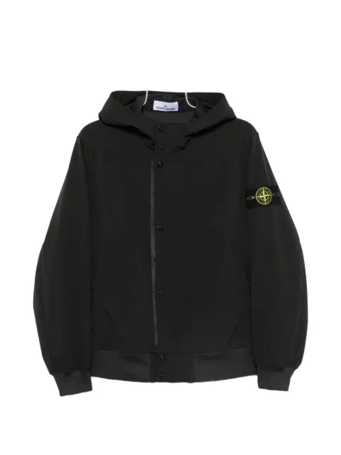 Stone Island hooded zip-up jacket