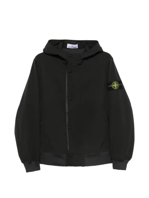 Stone Island hooded zip-up jacket
