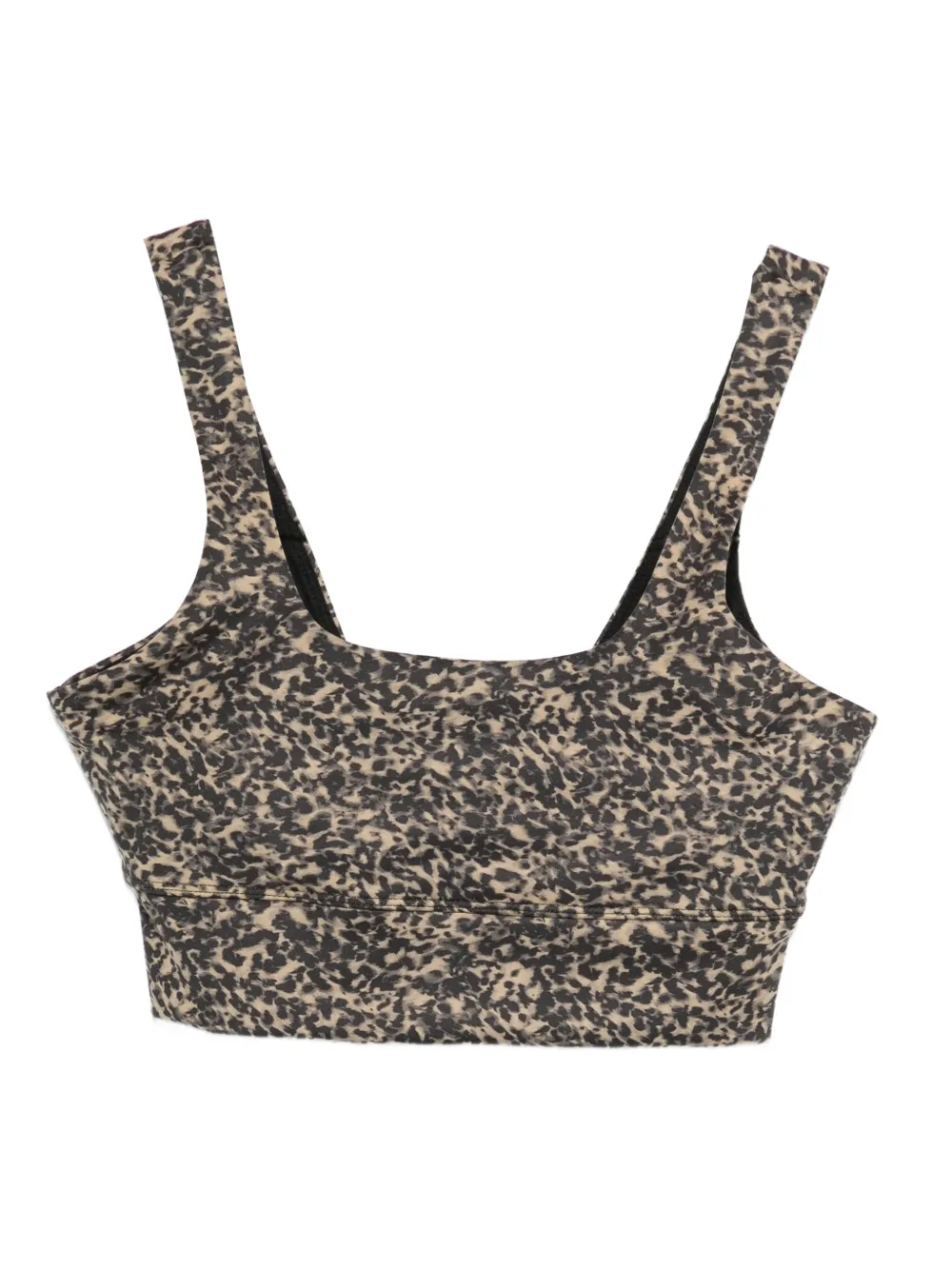 Varley Cheetah-print Sports Bra In Neutral