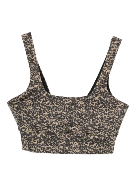 Varley cheetah-print sports bra