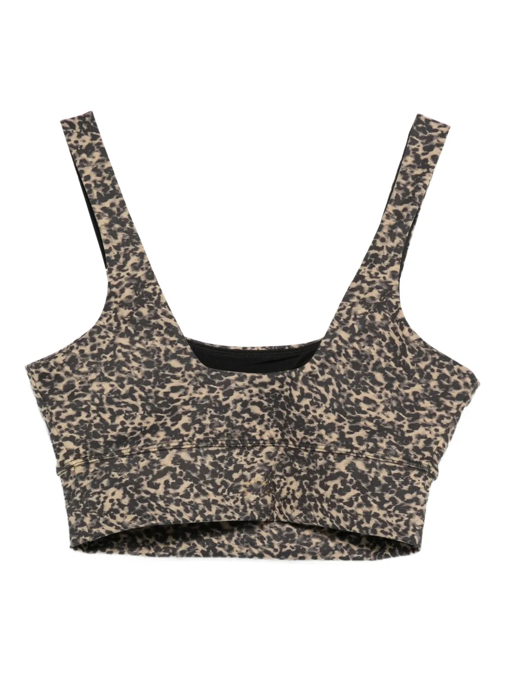 Varley Sport-bh met luipaardprint - Beige