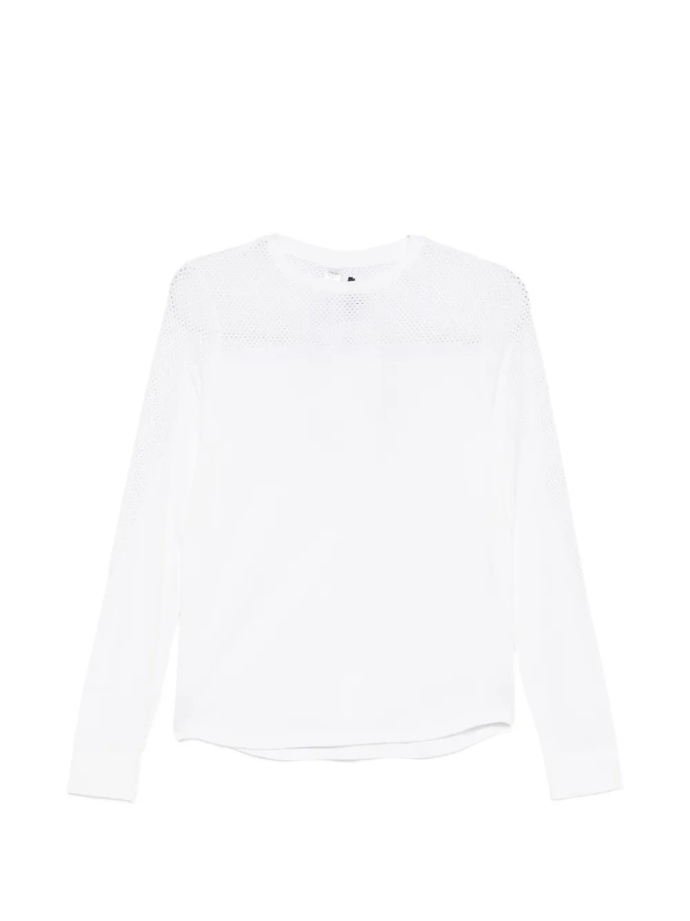 Varley T-shirt Samia a maniche lunghe - Bianco