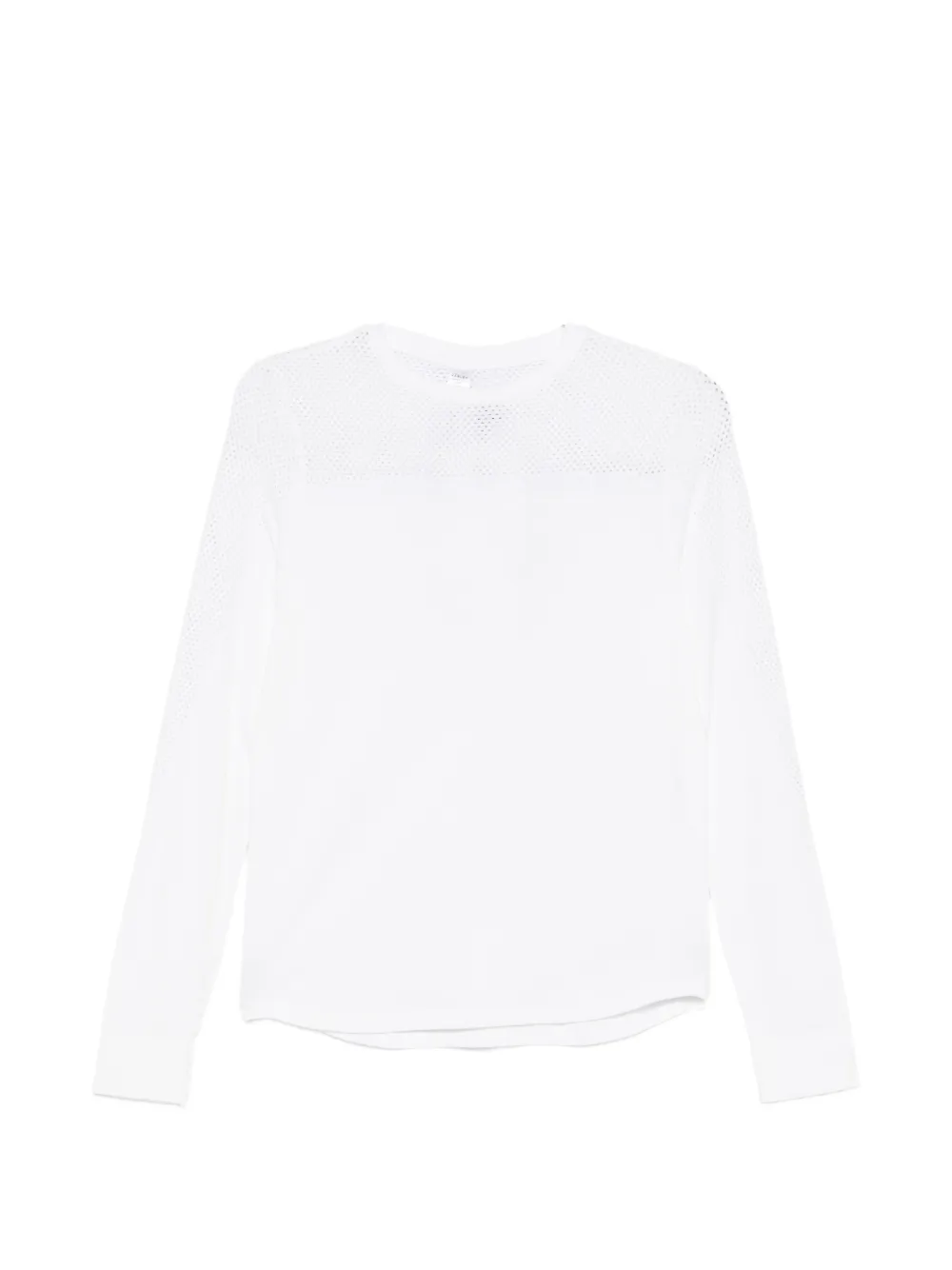 Varley T-shirt Samia a maniche lunghe - Bianco