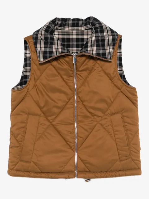 Varley quilted reversible gilet