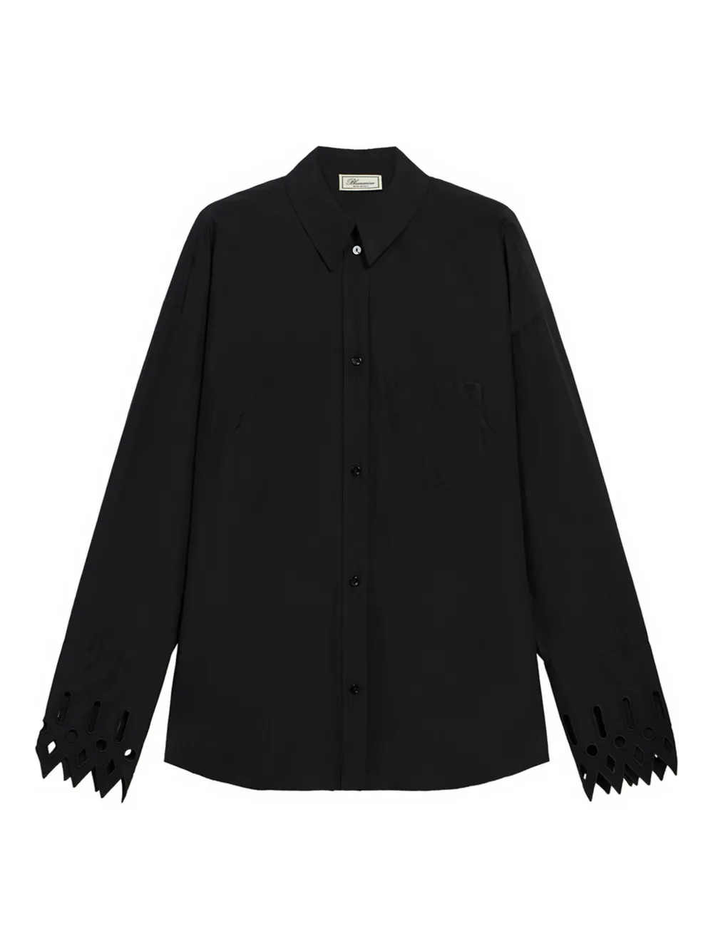 Blumarine patch-pocket shirt - Nero