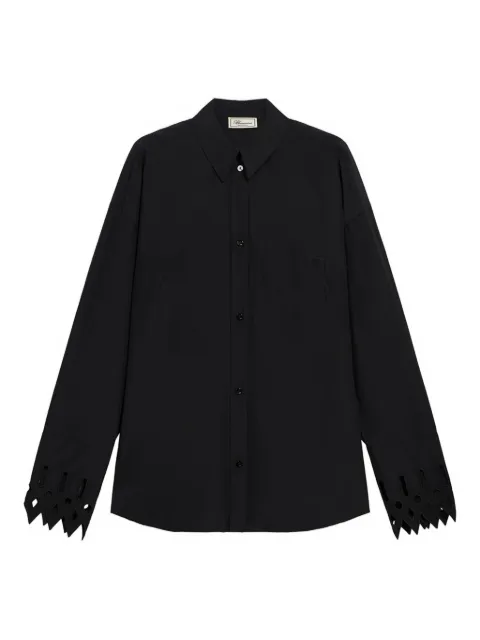 Blumarine patch-pocket shirt
