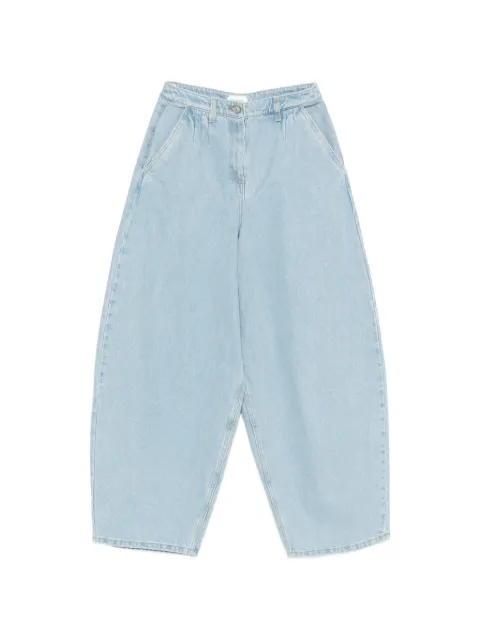 Magda Butrym pleated widw-leg jeans 