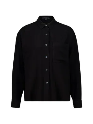 Emporio Armani ボタン シャツ | ブラック | FARFETCH JP