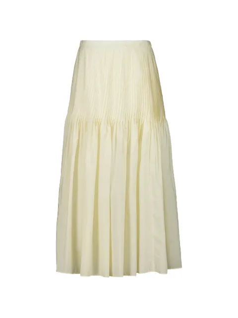 Auralee cotton maxi skirt