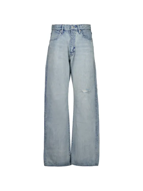 Auralee distressed jeans