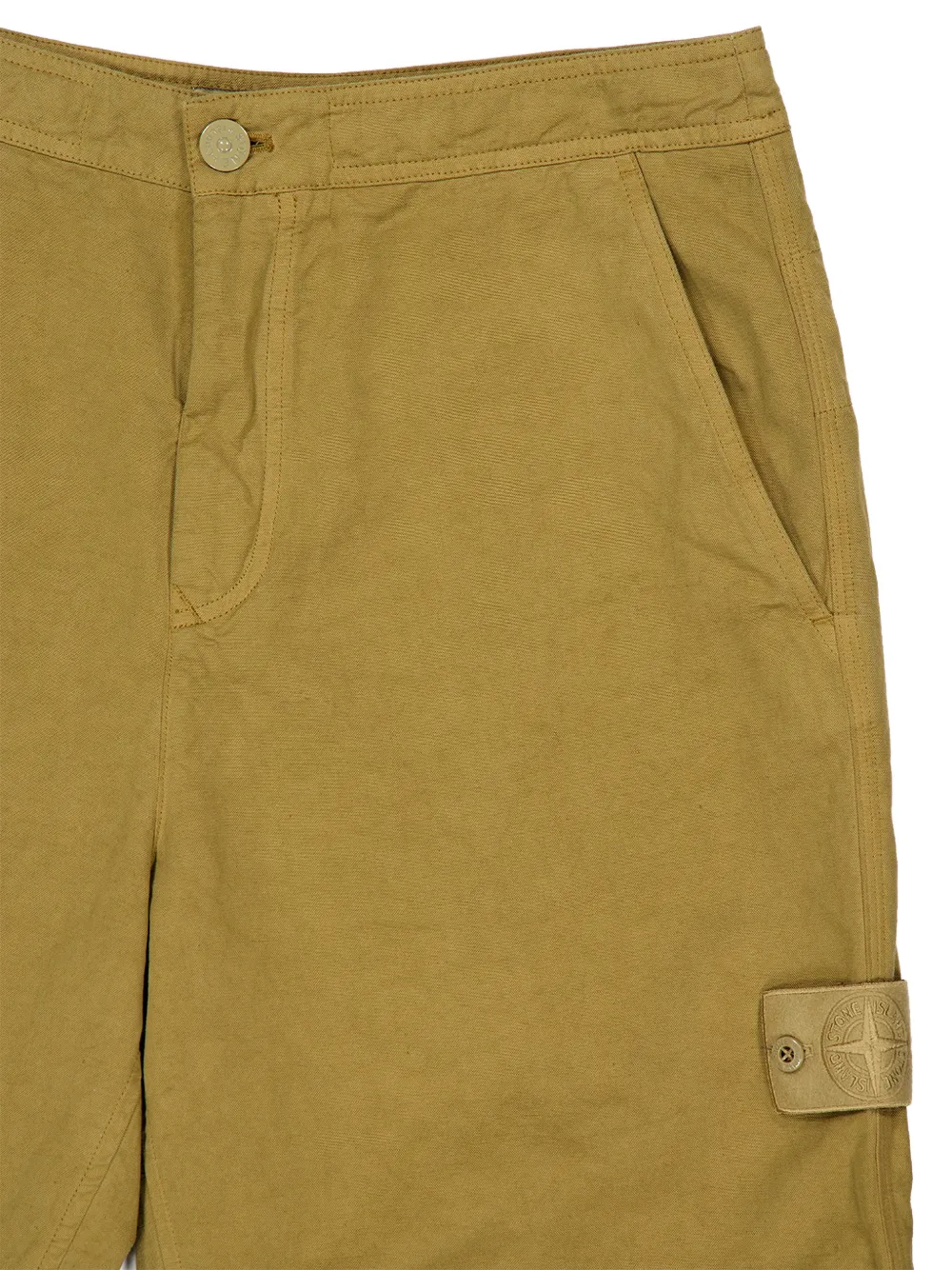  Stone Island Compass-badge Bermuda Shorts - Neutrals 