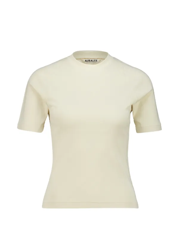 Auralee Raglan-sleeve T-shirt in Neutrals