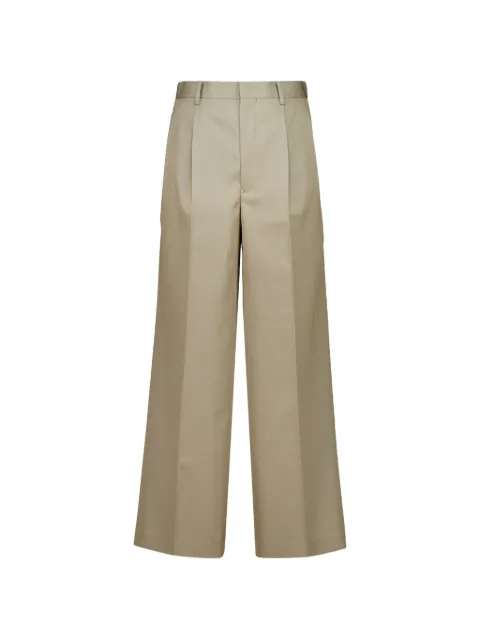 Auralee pleated wool trousers