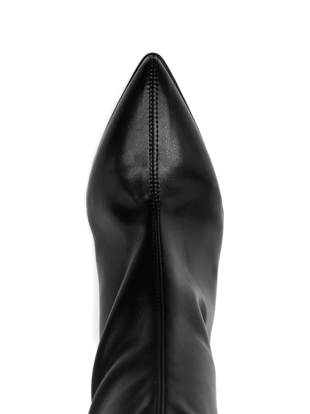 CHUCKIES Leren laarzen Zwart