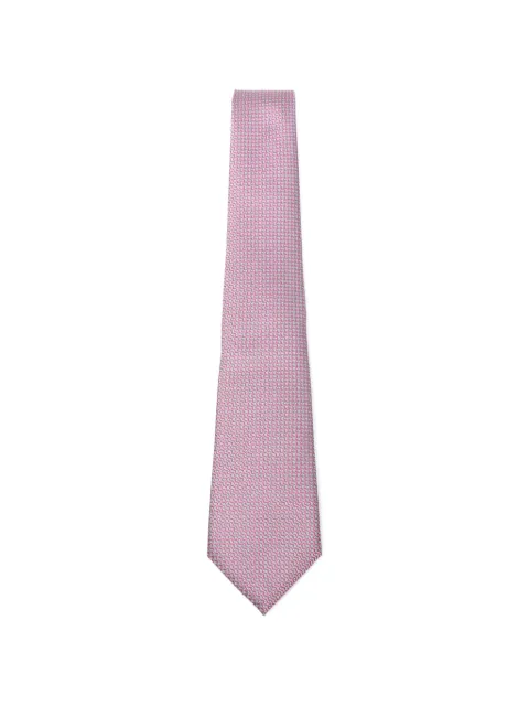 Giorgio Armani geometric-pattern tie