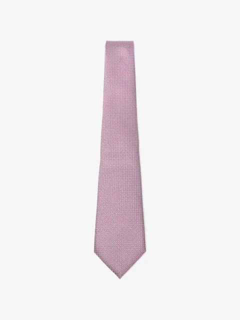 Giorgio Armani geometric-pattern tie
