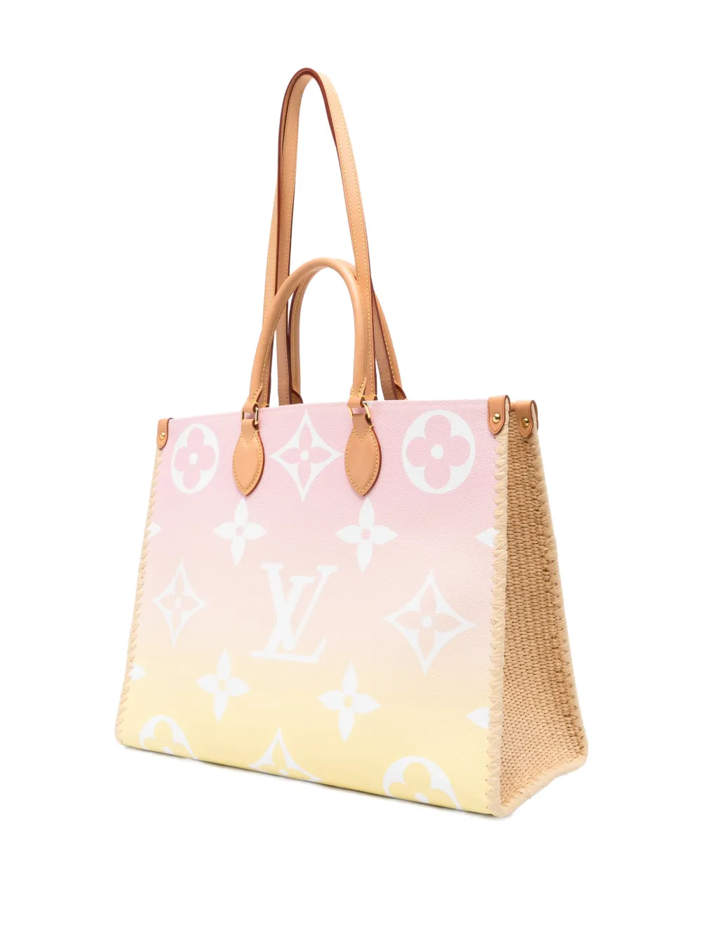 Louis Vuitton Pre-owned Onthego GM Turtle-charm Tote Bag in Pink, view 2