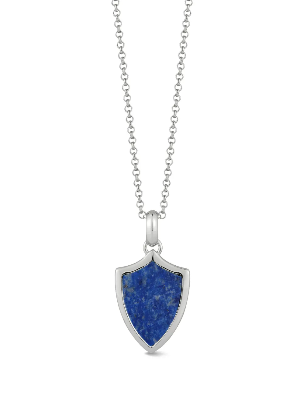 Mateo lapis lazuli shield necklace | Image 2