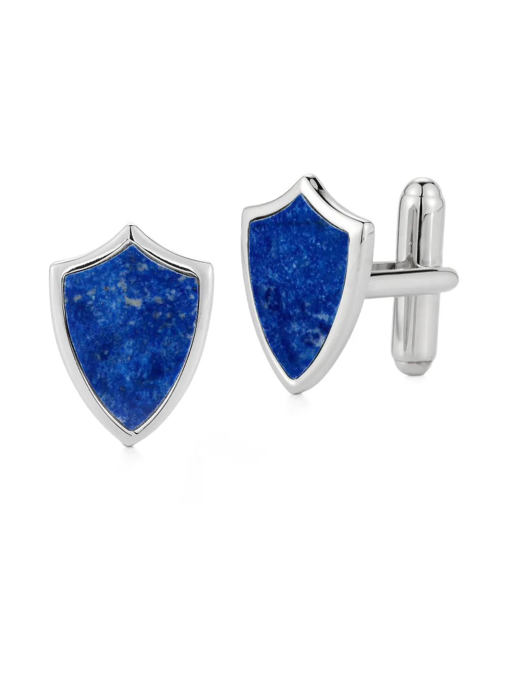 Mateo lapis lazuli shield cufflinks | Image 2