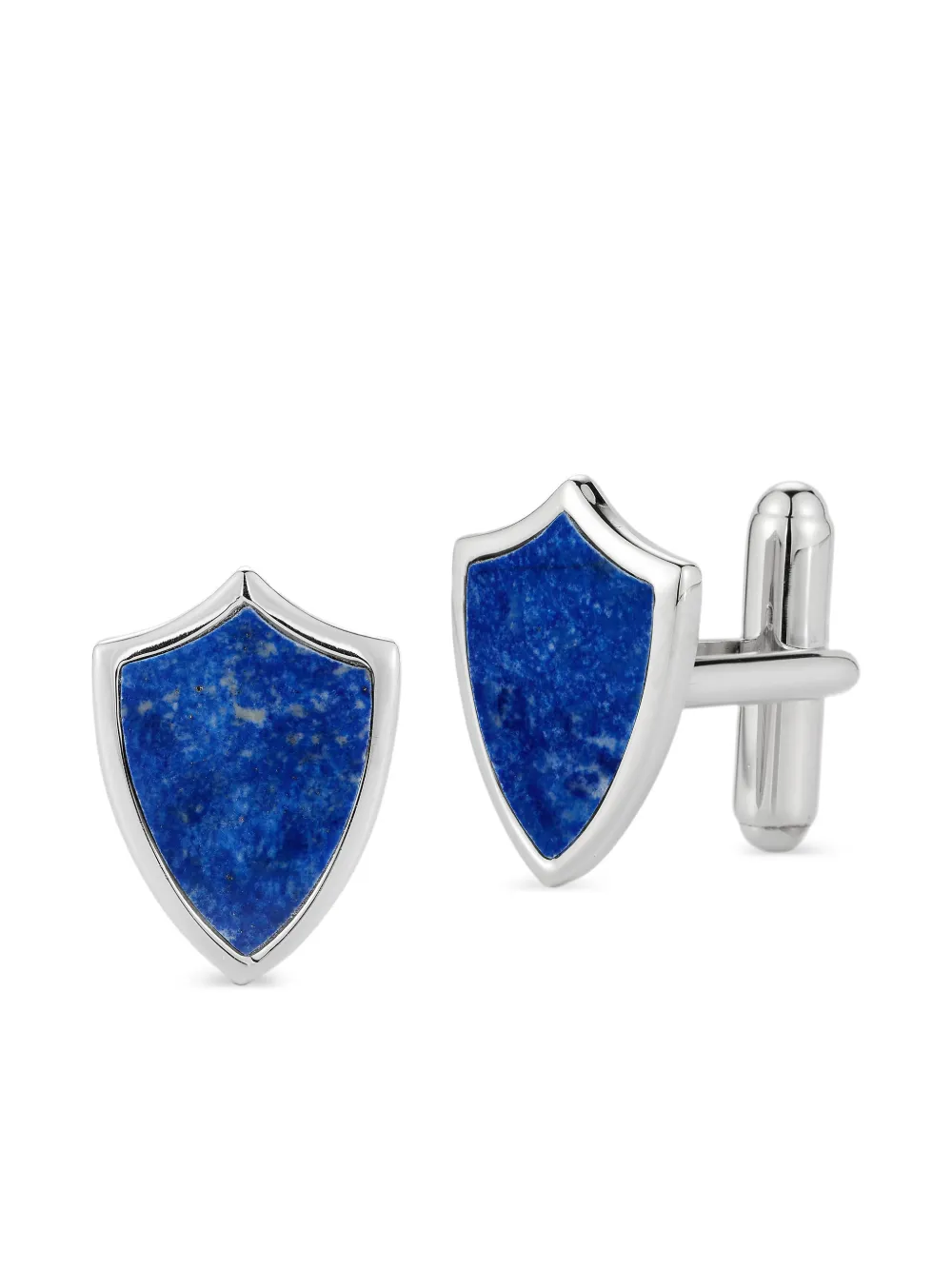 Mateo lapis lazuli shield cufflinks | Image 2